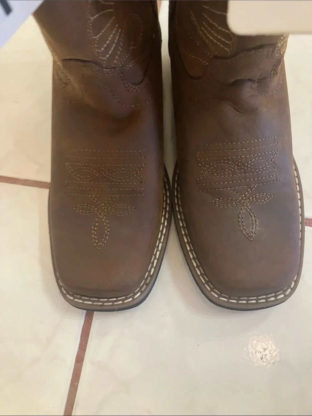 NWY-Unisex MASTERSON Boot Company Cowboy Boots Kids Size:13